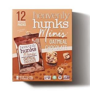 Heavenly Hunks Oatmeal Chocolate 12ct 1.2oz Mini s 6 Pack