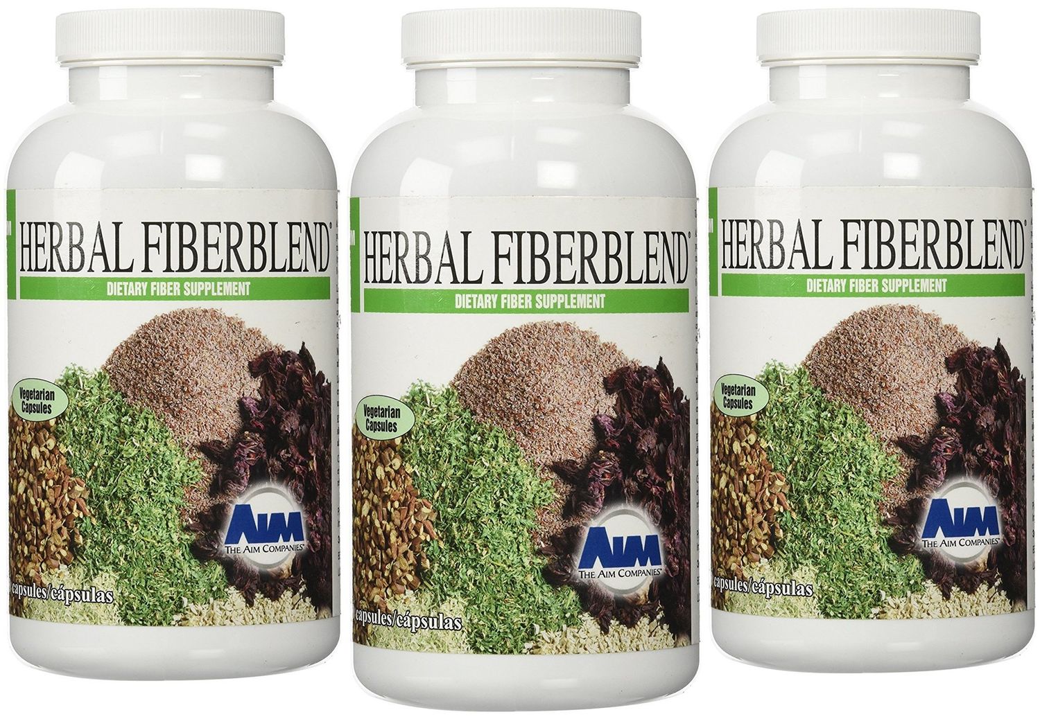 AIM Herbal Fiberblend Caps - 3 Pack