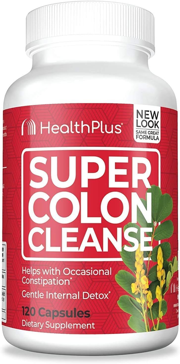 Health Plus Super Colon Cleanse, 120 Capsules, 60 servings