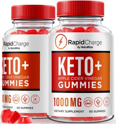 NutraRize Pack of 2 Rapid Charge Keto ACV Gummies to Support Overall Health, All Natural Apple Cider Vinegar, Keto Plus ACV Gummy Formula, Gomitas Review 120 Gummies