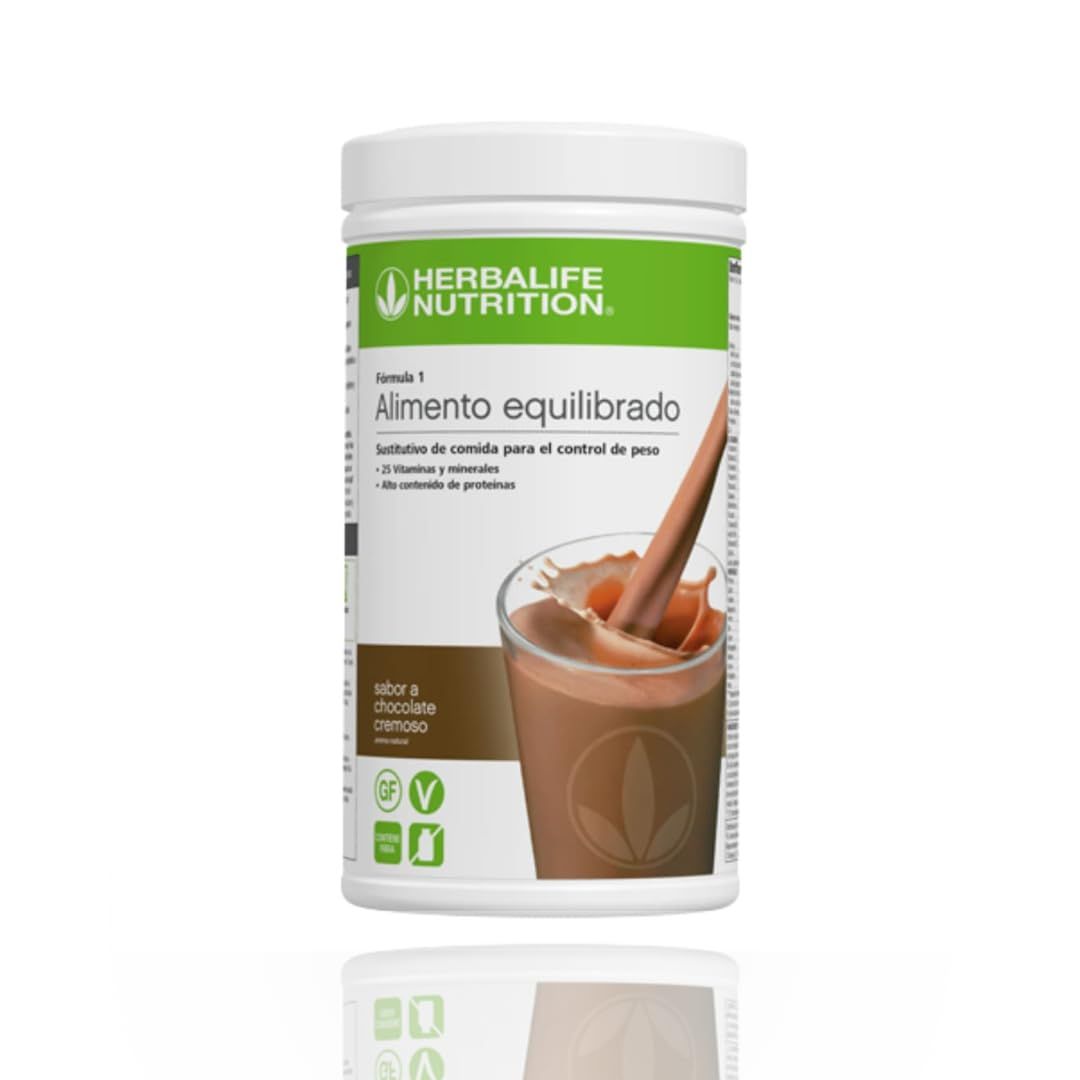 Herbalife Formula 1 Nutritional Shake Mix, Dutch Chocolate, Net Wt. 27.5 OZ. 780G
