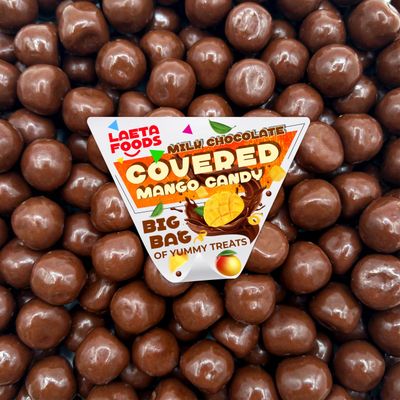 Milk Chocolate Covered Mango Candy 2 Pound Bag
