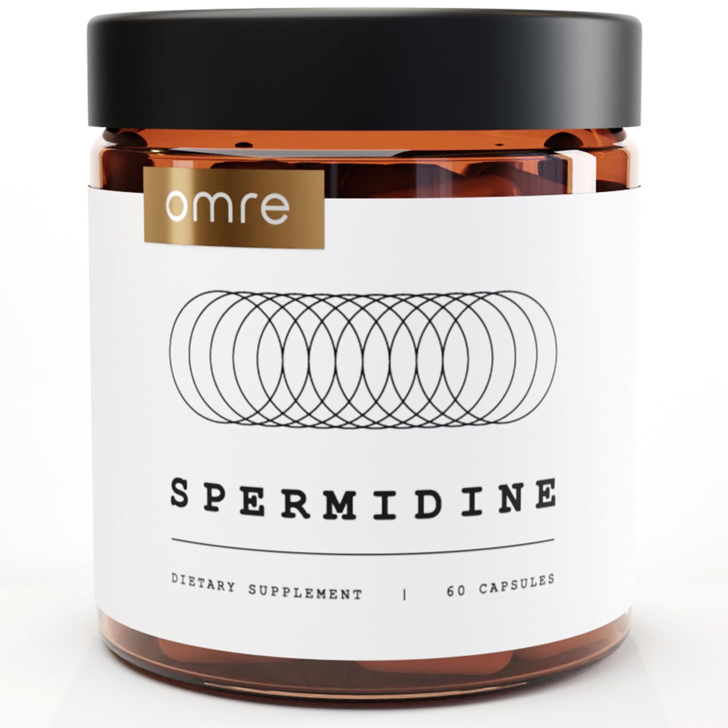 OMRE Spermidine Supplement 10mg of Non-Synthetic Spermidine - 3rd-Party Tested 1000mg Wheat Germ Extract Standardized to No Less Than 1 Spermidine - 10mg of Natural Spermidine per Serving