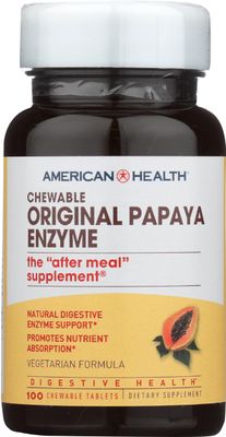 AMERICAN HEALTH Papaya Enzyme Original, 1.45 Pounds