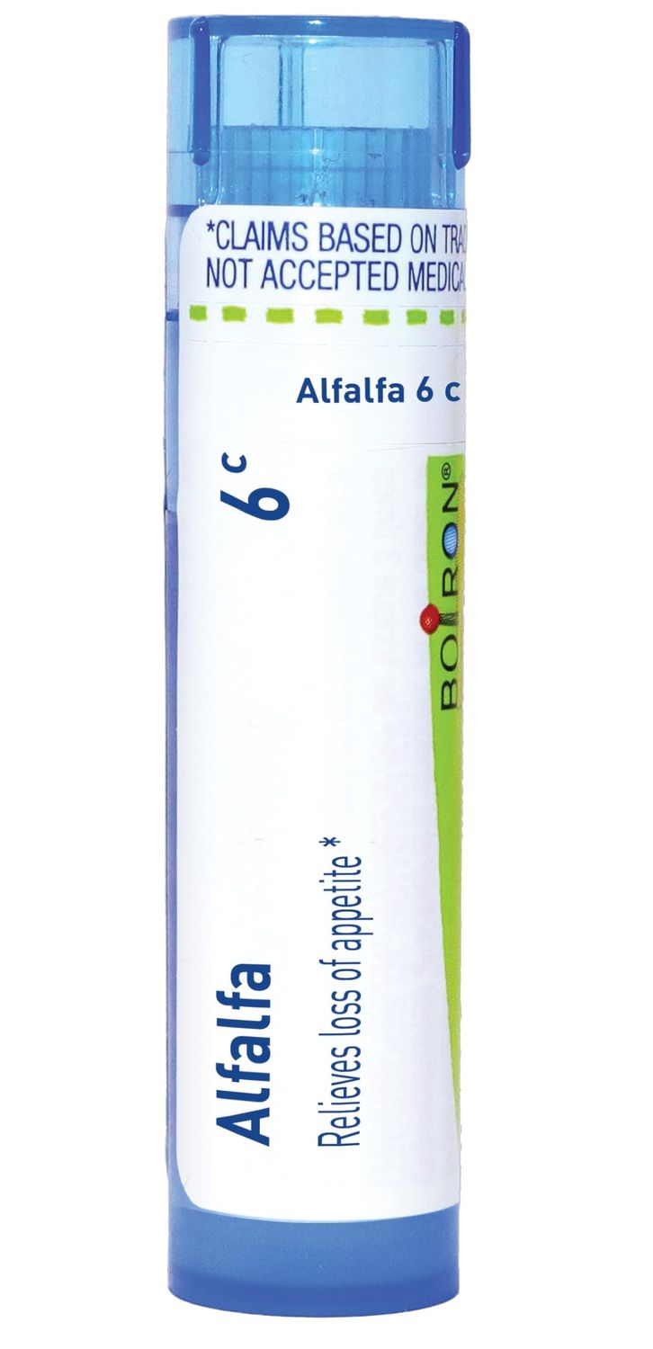 Boiron Alfalfa 6C Homeopathic Medicine for Loss of Appetite - 80 Pellets