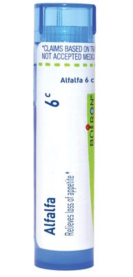 Boiron Alfalfa 6C Homeopathic Medicine for Loss of Appetite - 80 Pellets