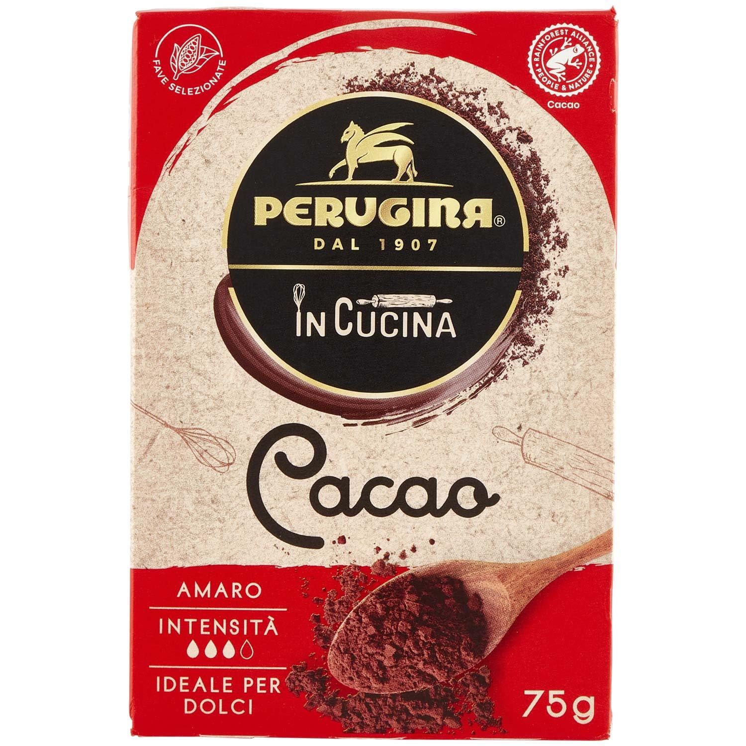 Cacao Perugina Amaro g 75 - Cocoa Perugina Bitter