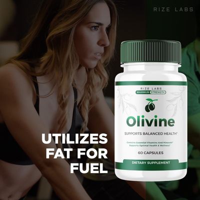 rize labs 3 Pack Olivine Weight Loss Supplement, Olivine Superfood Capsules for Total Body Wellness and a Healthy Lifestyle, Olivine Pills for Leaner Physique, Olive Vine Reviews 180 Capsules