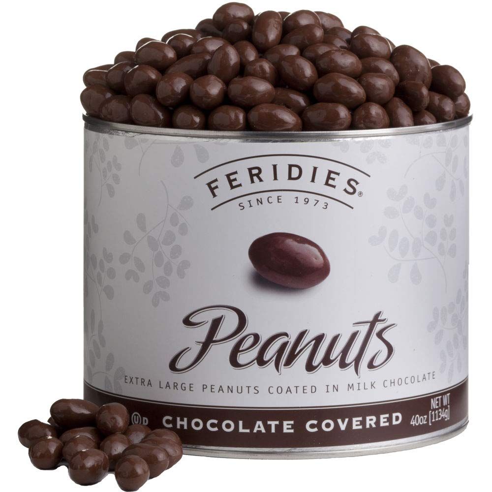 40 oz Can Chocolate Covered Peanuts