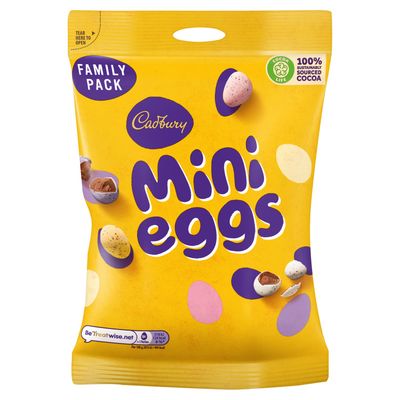 Cadbury Easter Chocolate Mini Eggs Pouch 270g Pack of 3