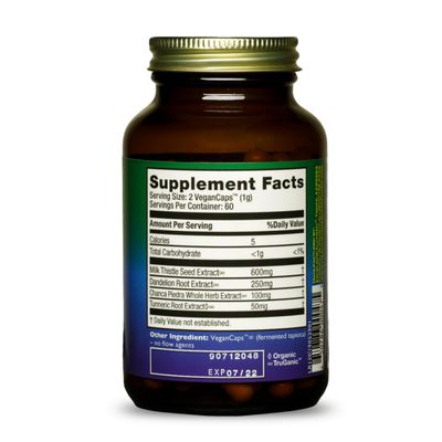 HealthForce SuperFoods Liver Rescue - Natural Liver Cleanse - with Milk Thistle Dandelion Root - Gluten-Free Vegan - 120 Capsules