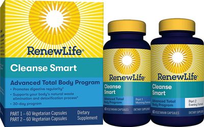 CleanseSmart Advanced Cleanse 2-Part Formula 120 Capsules