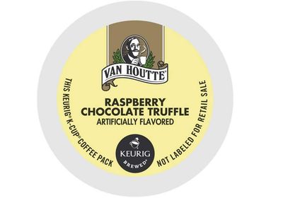 Van Houtte Raspberry Chocolate Truffle Coffee K-Cup 96 Count