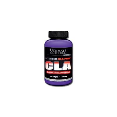 Ultimate Nutrition CLA Pure Fat Burner Weight Loss Supplement - Patented 1000mg Premium Strength Formula, 180 Softgels