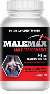 Malemax Perform- Male Supplement- Men Add 1-3 Inches Fast- All Natural, Lab Tested for Purity- No Banned Substances- 60 Tablets