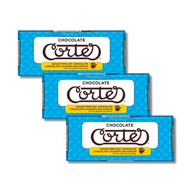 Chocolate Cort s Sugar Free Hot Chocolate Bars Pack of 3