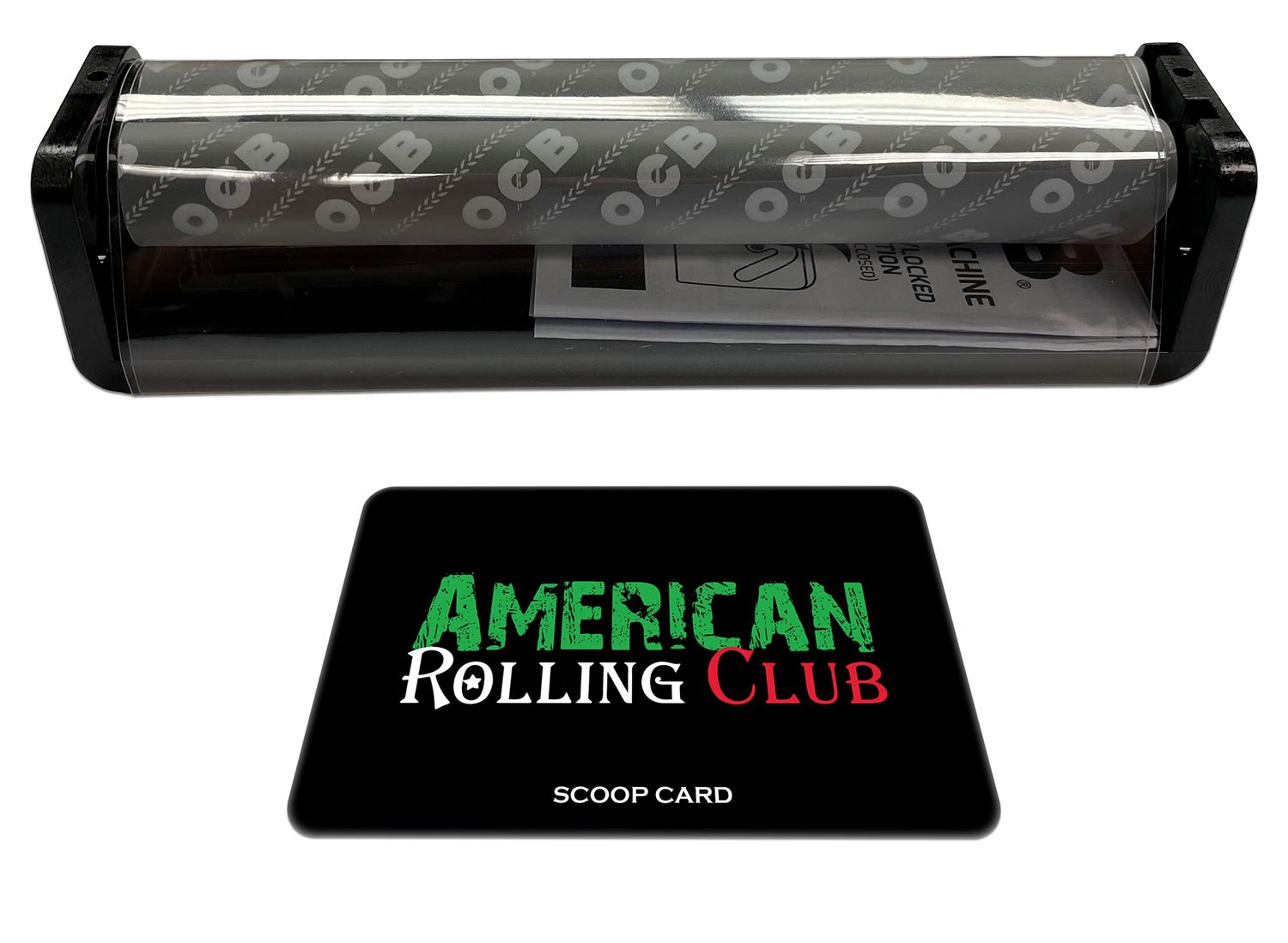 OCB 110mm King Size Slim Cone Cigarette Machine Includes ARC Scoop Card
