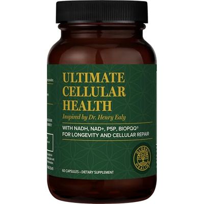 Global Healing Center - Ultimate Cellular Health - NAD Supplement for Women Men, Cellular Repair, Includes Resveratrol for Anti-Aging, Supports NAD Plus, Alternative to Nicotinamide Riboside