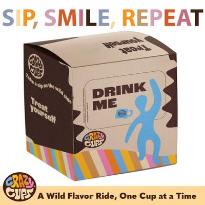 Crazy Cups Premium Hot Chocolate Single Serve Cups for Keurig K Cup Brewers, Variety Pack Sampler, 30 count