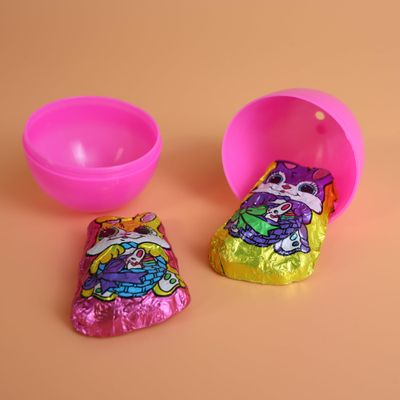 Needzo Bulk Individually Wrapped Milk Chocolate Easter Eggs and Bunnies, Mini Candies for Egg Fillers, 4.5 Ounces 1 of Each