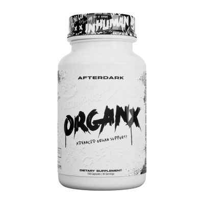 AFTERDARK OrganX Organ Support, Comprehensive Supplement, Promotes Healthy Heart, Liver, Kidneys, Stomach, Brain, Skin, and Lung Function, Advanced Detoxification and Wellness Formula 150 Capsules