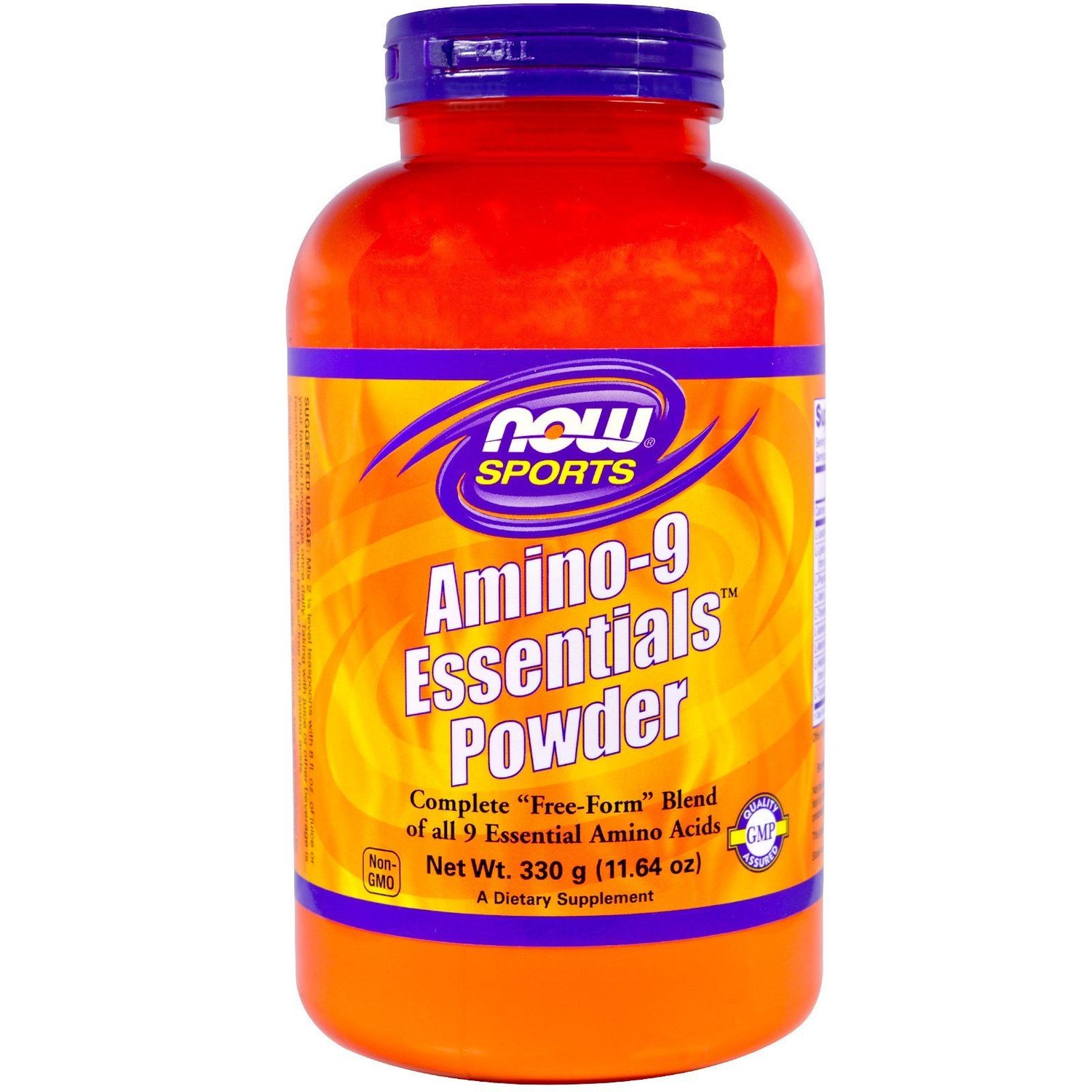 Now Foods Amino-9 Essentials Powder 330 Grams Pack of 2