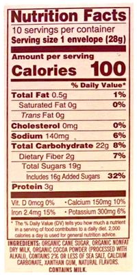 Trader Joes Organic Hot Cocoa Mix 10 OZ pack of 1