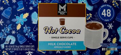 Members Mark Hot Cocoa Milk Chocolate - 48 Pods