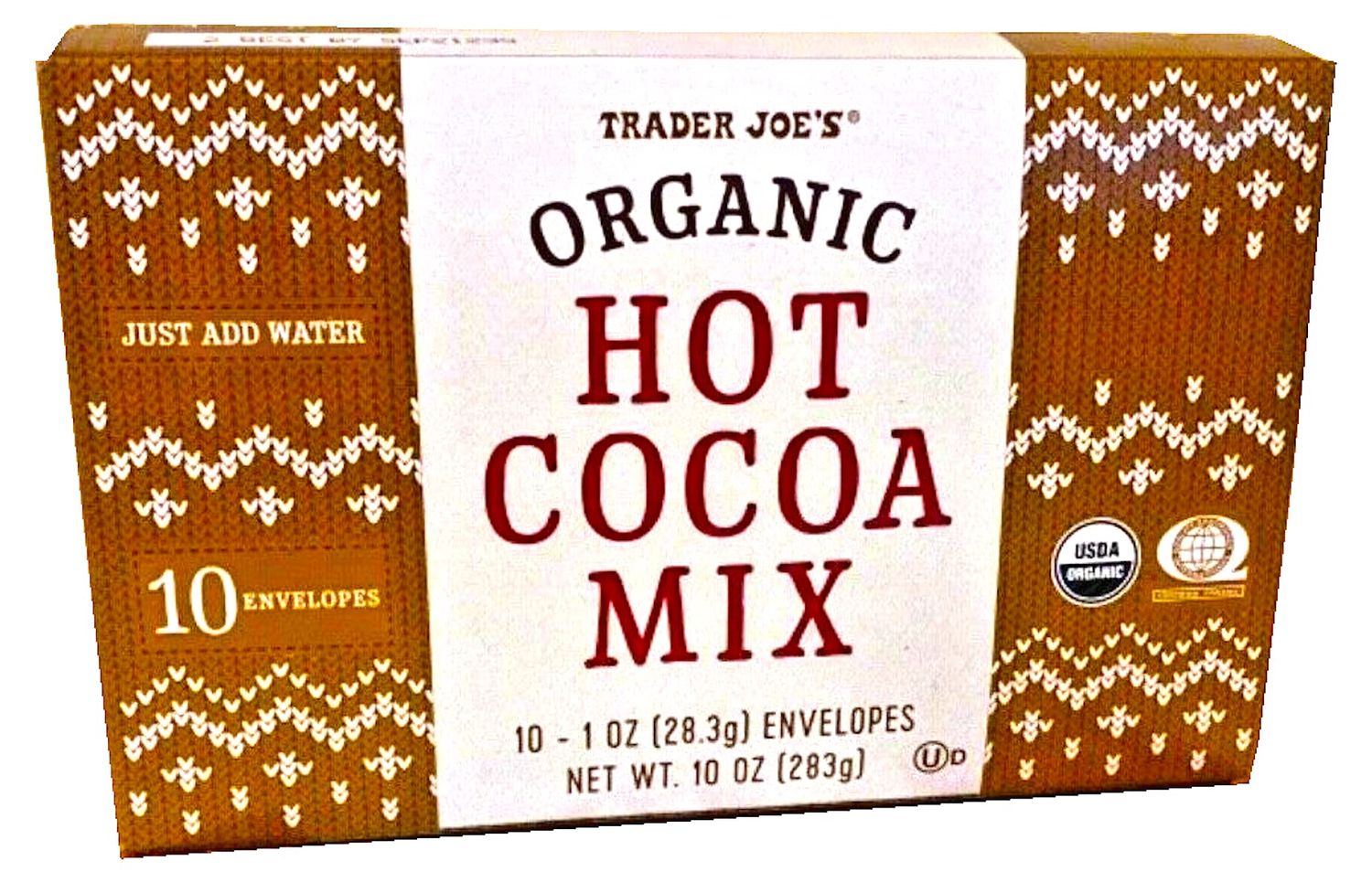 Trader Joes Organic Hot Cocoa Mix 10 OZ pack of 1