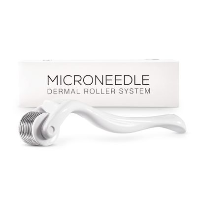 Shapiro MD Hair Growth Experts Microneedle Dermal Roller System, Exfoliates and Invigorates Scalp, 0.25 mm Needles, Painless Design