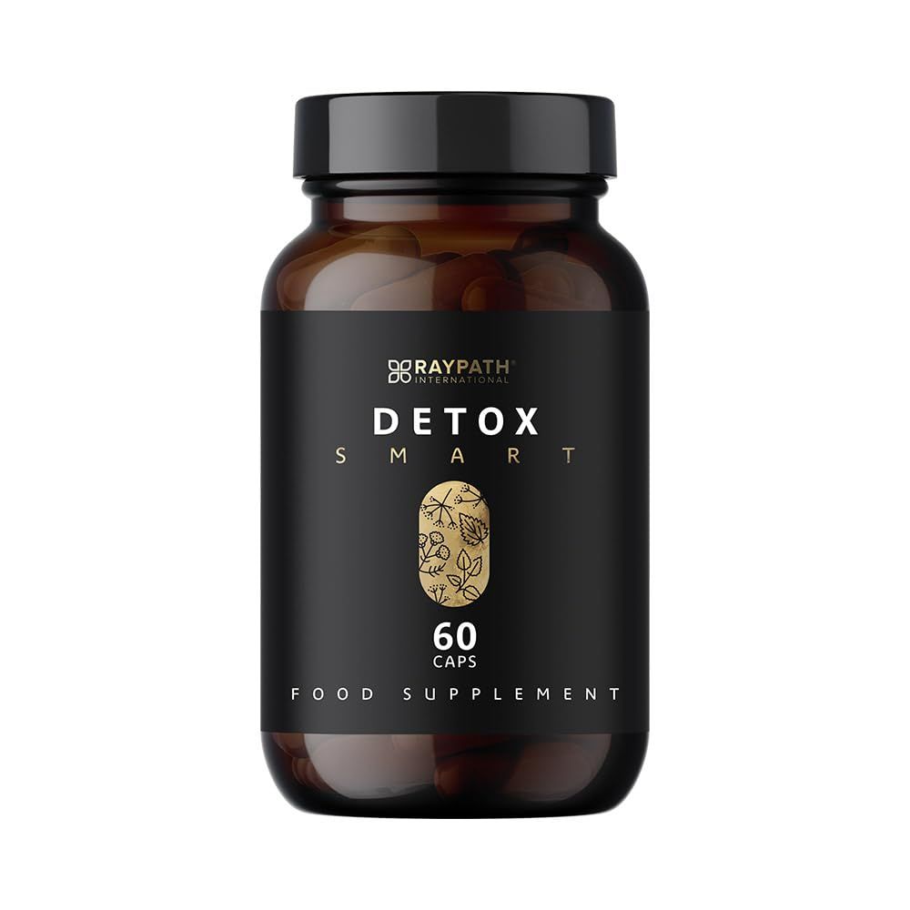 Detox Smart - Natural Cleanse Digestive Support Supports Metabolism Energy with Fennel, Dandelion, Milk Thistle Nettle 60 Capsules