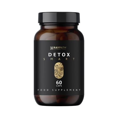 Detox Smart - Natural Cleanse Digestive Support Supports Metabolism Energy with Fennel, Dandelion, Milk Thistle Nettle 60 Capsules