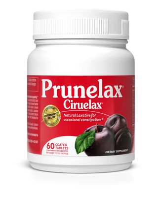Prunelax Ciruelax Regular Strength Laxative Tablets - Overnight Relief for Occasional Constipation, Senna Extract, Vegan Gluten-Free, Fast-Acting Gentle Relief - 60ct