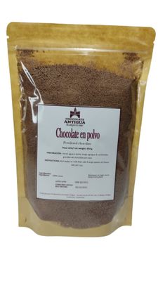 Chocolate Antigua, Handmade Hot Chocolate Drink Powder, Mayan Cacao, Hand Carved with All Natural Ingredients for a Perfect Taza - From San Juan del Obispo, Antigua Guatemala, Brown, 16 Ounces