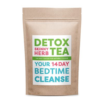 14 Days Bedtime Cleanse: Detox Skinny Herb - Effective Detox and Support Tea, 100 Natural