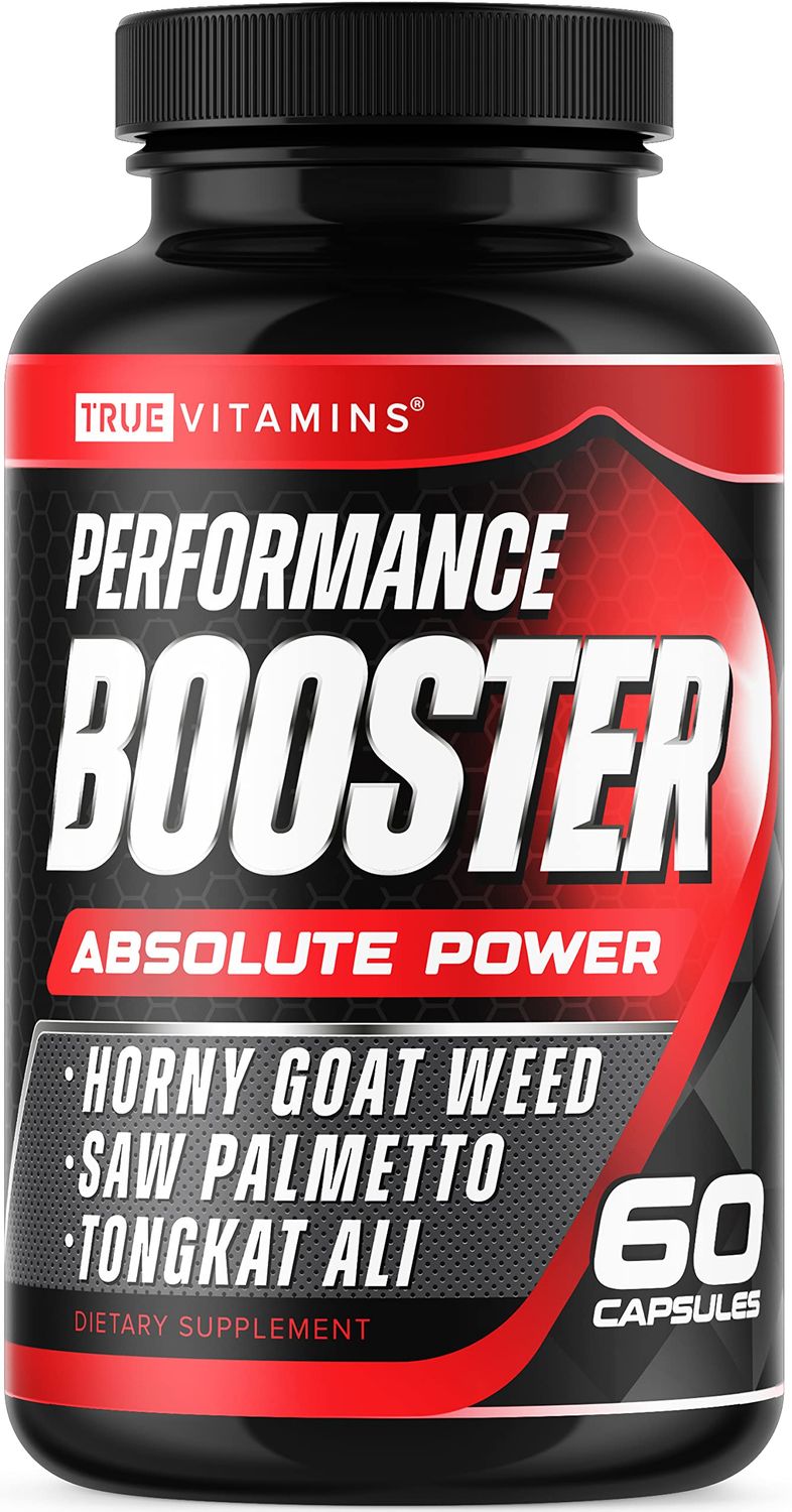 Testosterone Booster Supplement for Men - Performance Test Boost - Male Enhancing Enlargement Pills - Enhance Energy, Endurance, Stamina, Strength, Drive Muscle Growth - 60 Capsules - 30 Servings
