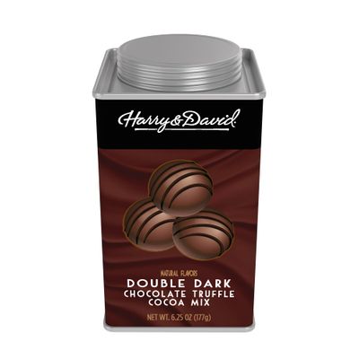 Harry David Truffle Cocoa Mix, Dark Double Chocolate, 6.25 Ounce