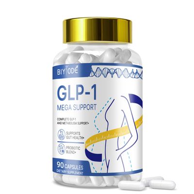 GLP-1 Capsules Supplement Hunger Curb: Appetite Delayed Release Metabolism Expert Formulated to Support GLP1 Naturally Production with Probiotic and Prebiotic for Weight Management90 Capsules