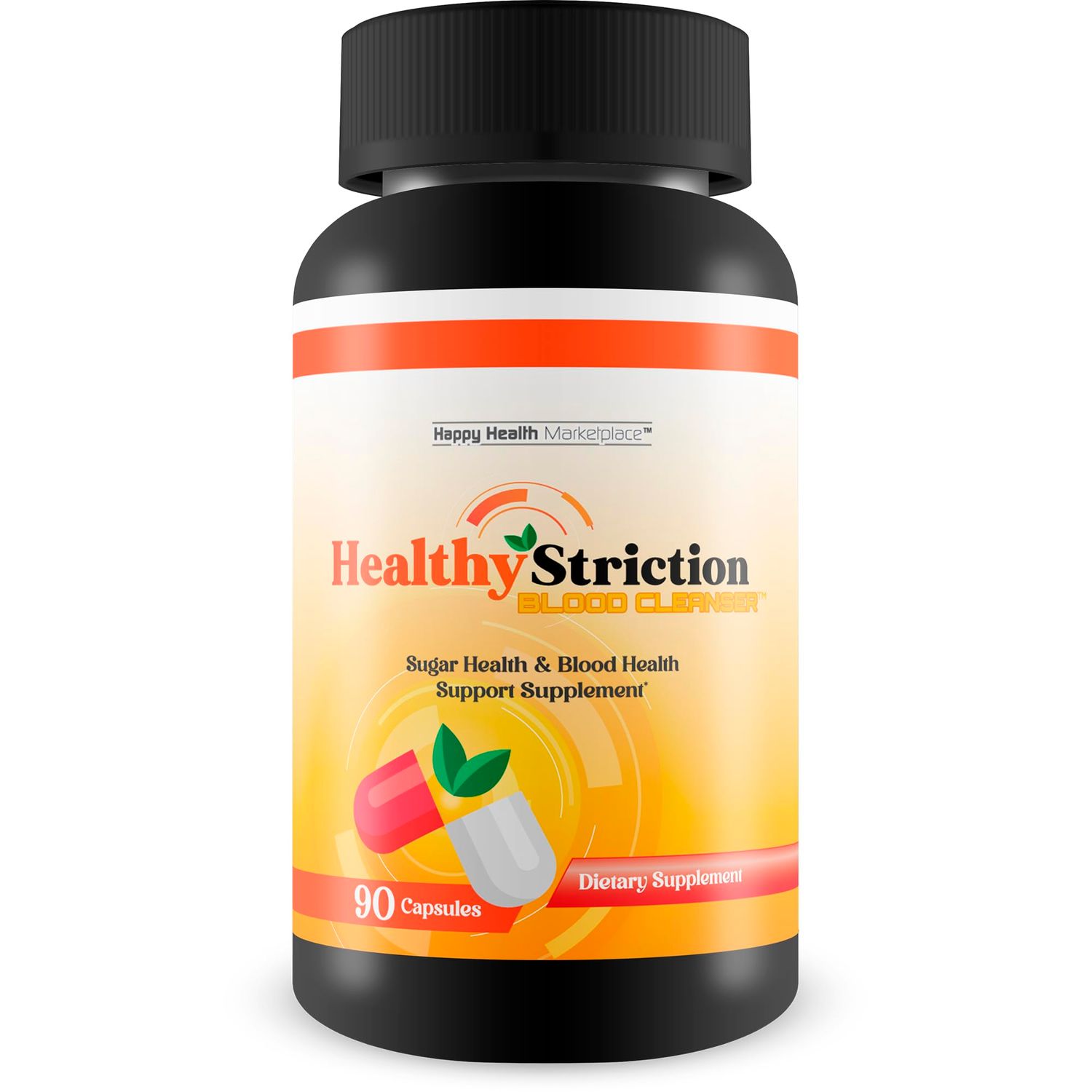 Healthy Striction Blood Cleanser - Our Best Blood Cleanser for Sugar Support Blood Support - Blood Balance Blood Booster Circulatory Supplements - Sugar Health Blood Health - Circulatory Support
