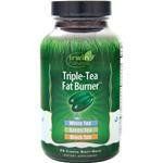 Irwin Naturals Triple-Tea Fat Burner - Supports Weight Loss - 75 Liquid Soft-Gels Pack of 2