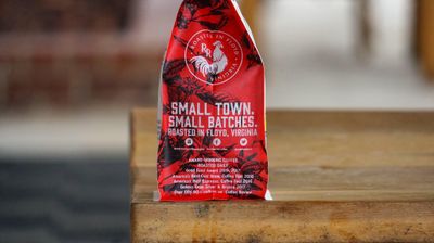 Red Rooster Coffee Blue Bird Breakfast Blend - Sweet, Nutty Medium Roast Blend With Hints of Milk Chocolate - 12 oz. Whole Bean