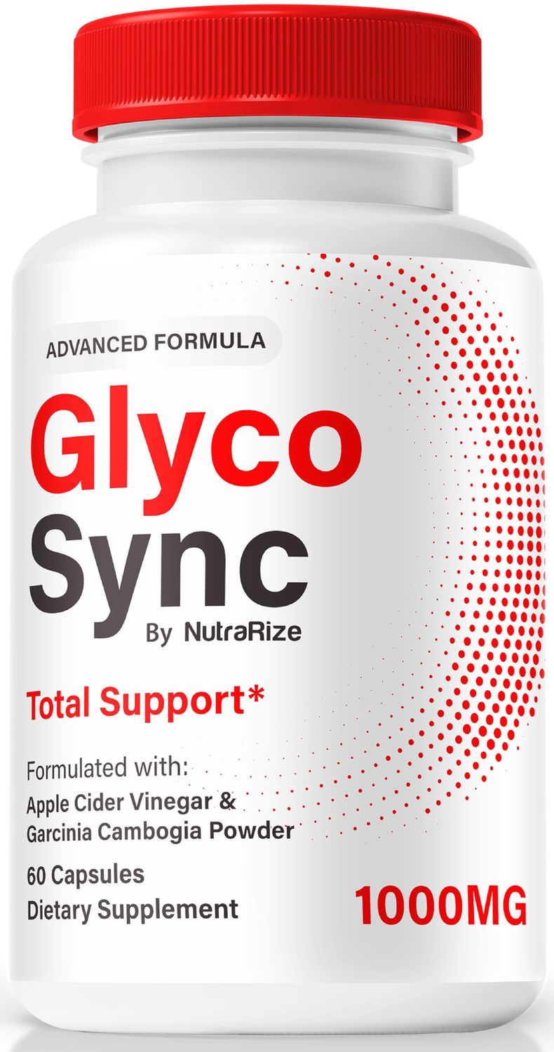 NutraRize Glyco Sync Pills, Official GlycoSync Glyco Optimizer Formula, All-Natural Ingredients to Support Stable Levels, Balance Overall Health, Premium Glyco Sync Pastillas Review 60 Capsules