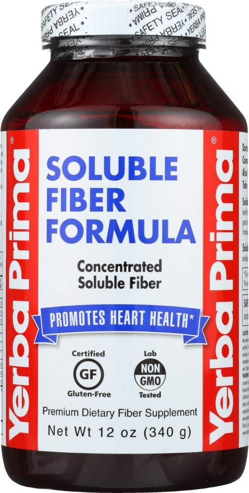 Yerba Prima Fiber Powder Soluble Form, 2 Pack