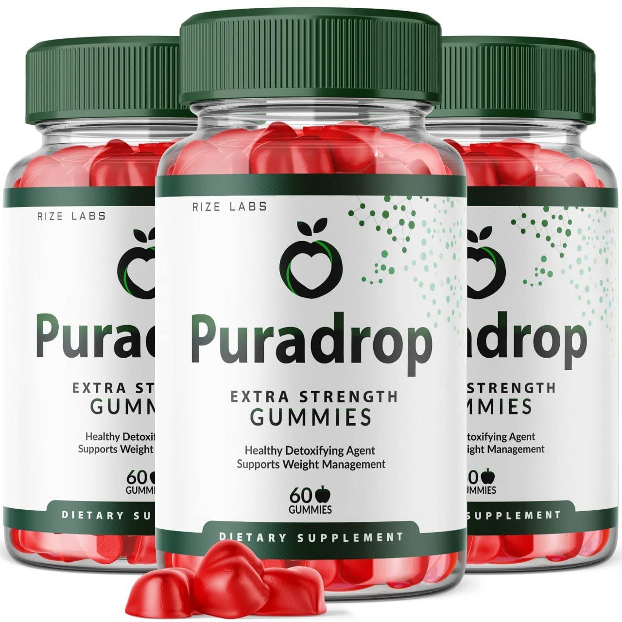 rize labs - Puradrop Keto ACV Gummies for Advanced Weight Loss with Apple Cider Vinegar, Supplement Helps in Reducing Belly Fat, for Extra Strength 180 Gummies
