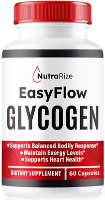 NutraRize Easy Flow Glycogen, EasyFlow Glycogen Support Capsules, Easy Flow Glyco Optimizer, Official EasyFlow Glyco Optimiser Caps, Easy Flow Detox Cleanse, Easy Flow Glycol 60 Capsules