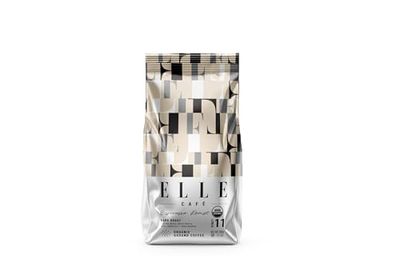 ELLE Caf Espresso Premium Dark Roast Organic Ground Coffee Pack of 1 Intensity Level: 11 70 Arabica, 30 Robusta Coffee USDA Organic Notes of Dried Fruit Dark Chocolate
