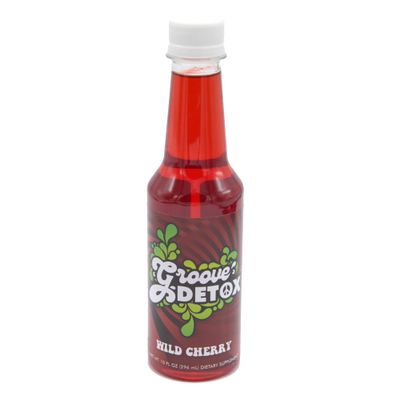 Groove Detox Wild Cherry Supplement, Body Cleanse, Supports Liver Function, Aids Digestion, Boosts Energy