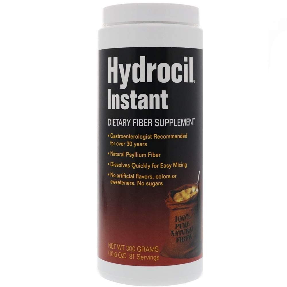 Hydrocil Instant Dietary Fiber Supplement 10.6 oz Pack of 12