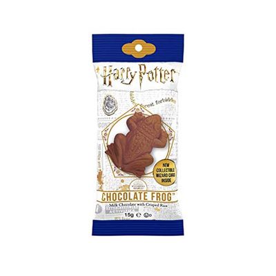 Harry Potter Milk Chocolate Frog with Collectible Wizard Trading Card .55oz