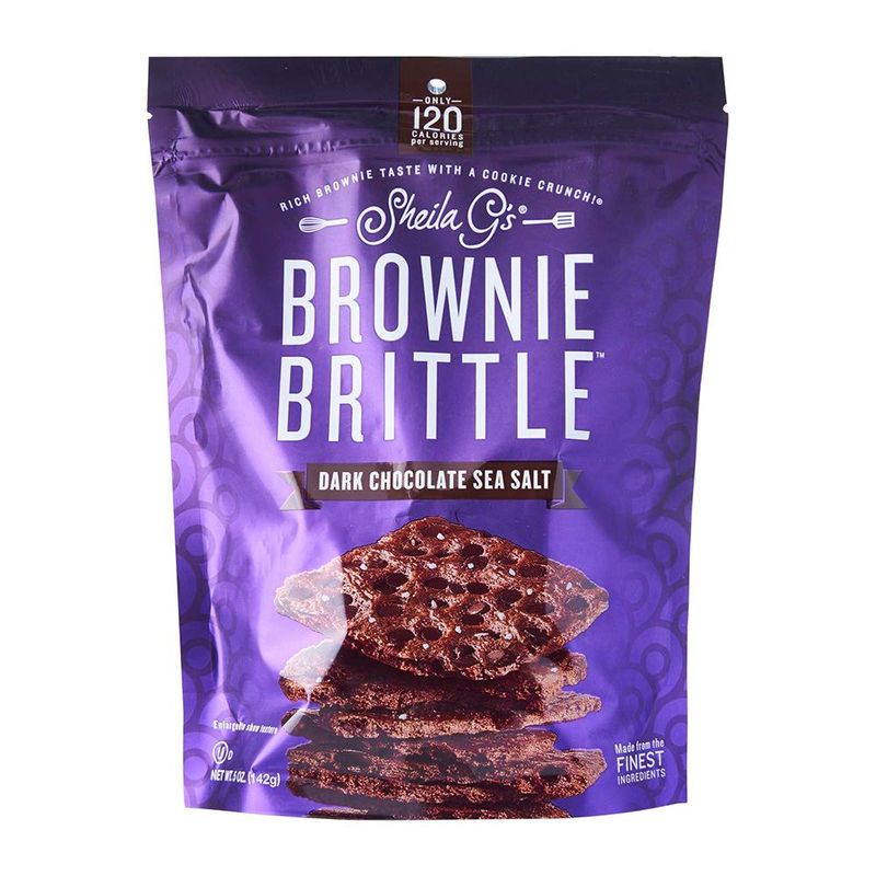 Sheila Gs, Brownie Brittle Dark Chocolate, 5 oz